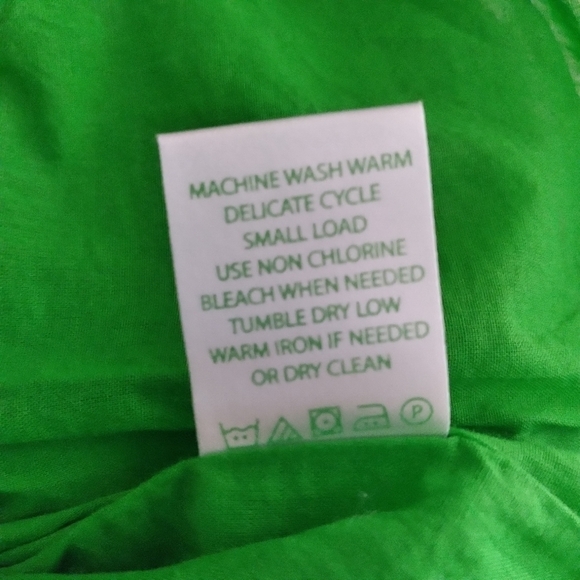 Lilly Pulitzer Green Paisley Embroidered Jacqueline Shift Dress - Picture 12 of 15